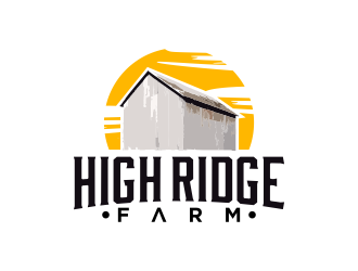High Ridge Farm logo design by semar