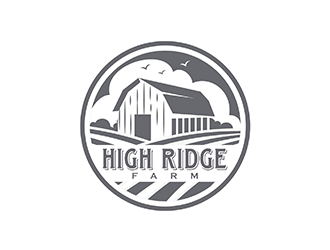 High Ridge Farm logo design by logolady