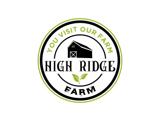 High Ridge Farm logo design by done