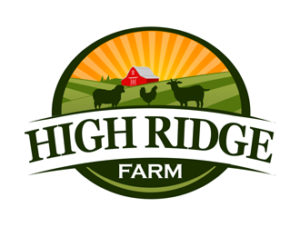 High Ridge Farm logo design by kunejo