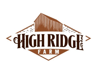 High Ridge Farm logo design by daywalker