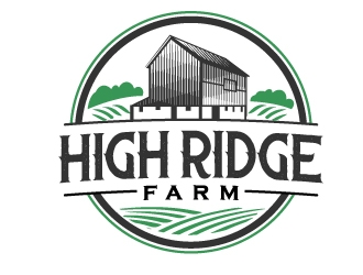 High Ridge Farm logo design by jaize