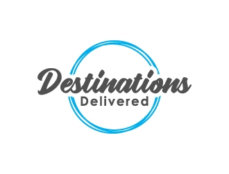 Destinations Delivered logo design by wongndeso