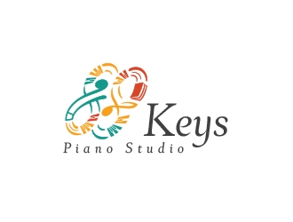 88 Keys Piano Studio logo design by tazbir01