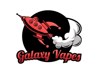 Galaxy Vapes logo design by Alex7390