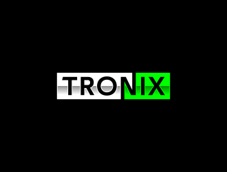 TRONIX logo design by ubai popi