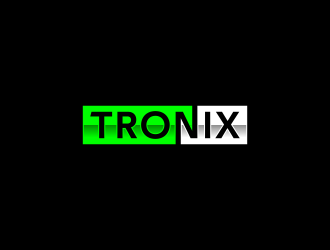 TRONIX logo design by ubai popi