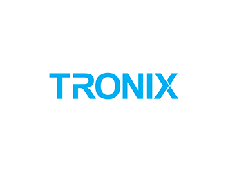 TRONIX logo design by enzidesign