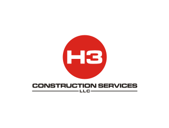 H3 CONSTRUCTION SERVICES LLC logo design by Franky.