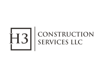 H3 CONSTRUCTION SERVICES LLC logo design by BintangDesign