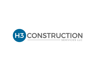 H3 CONSTRUCTION SERVICES LLC logo design by creator_studios