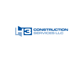 H3 CONSTRUCTION SERVICES LLC logo design by sodimejo
