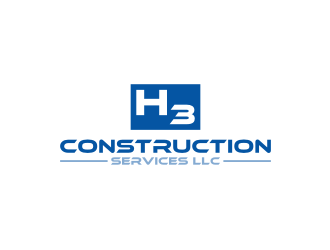 H3 CONSTRUCTION SERVICES LLC logo design by sodimejo