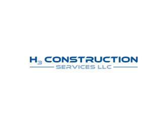 H3 CONSTRUCTION SERVICES LLC logo design by sodimejo