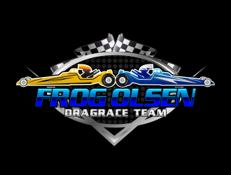 Frog Olsen Dragrace Team logo design by Dhieko