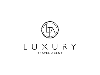 Luxury Travel Agent logo design by yunda