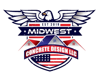 Midwest Concrete Design LLC logo design by REDCROW
