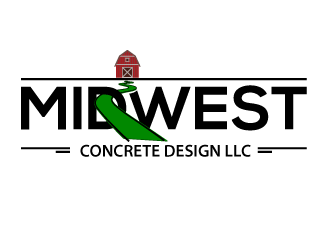 Midwest Concrete Design LLC logo design by Muhammad_Abbas