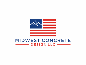Midwest Concrete Design LLC logo design by checx