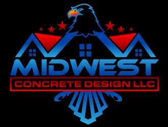 Midwest Concrete Design LLC logo design by Suvendu
