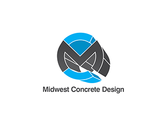 Midwest Concrete Design LLC logo design by enzidesign