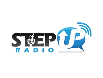 STEP UP Radio logo design by jaize