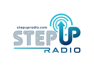 STEP UP Radio logo design by Mbezz