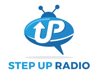 STEP UP Radio logo design by graphicstar