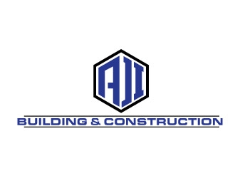 AJI Building & Construction logo design by REDCROW