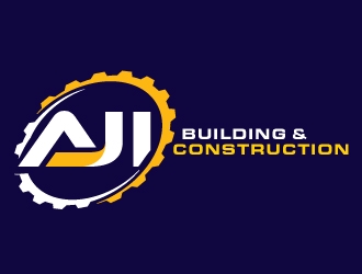 AJI Building & Construction logo design by REDCROW