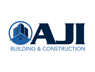 AJI Building & Construction logo design by kunejo