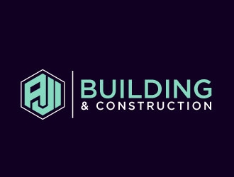 AJI Building & Construction logo design by desynergy
