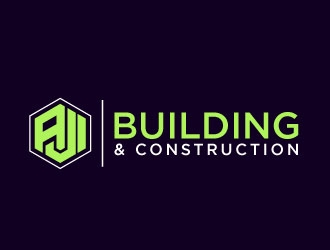 AJI Building & Construction logo design by desynergy