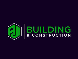 AJI Building & Construction logo design by desynergy