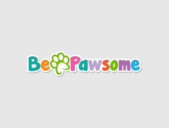 Be Pawsome logo design by Panara