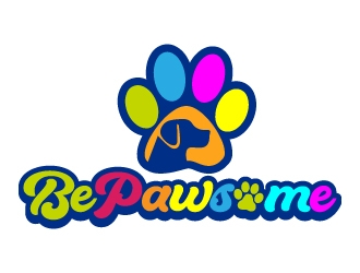 Be Pawsome logo design by jaize
