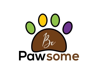 Be Pawsome logo design by berkahnenen