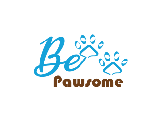 Be Pawsome logo design by sodimejo