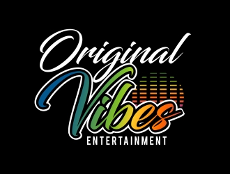 Original Vibes Entertainment logo design by cikiyunn