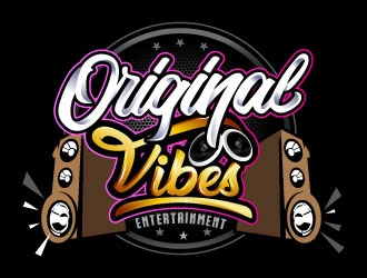 Original Vibes Entertainment logo design by Suvendu