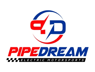 Pipe Dream Electric Motorsports  logo design by MAXR