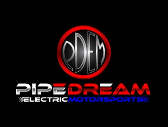 Pipe Dream Electric Motorsports  logo design by REDCROW