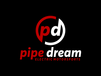 Pipe Dream Electric Motorsports  logo design by done