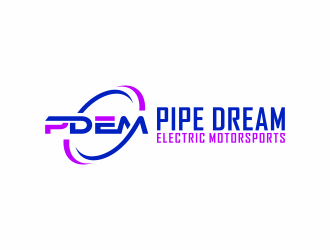 Pipe Dream Electric Motorsports  logo design by checx