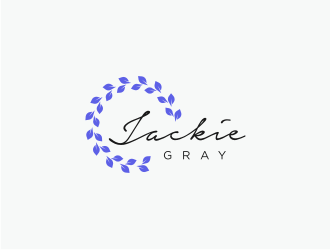 Jackie Gray logo design by Susanti