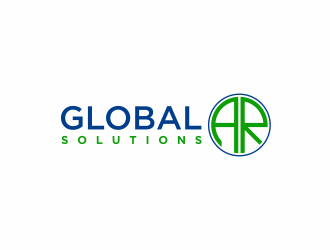 Global AR Solutions logo design by ammad