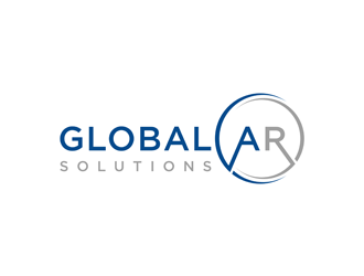 Global AR Solutions logo design by ndaru