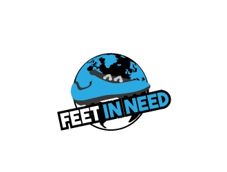 Feet in Need logo design by samuraiXcreations