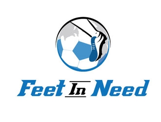 Feet in Need logo design by logoguy
