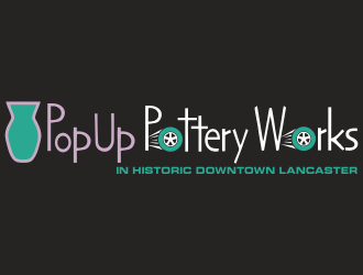 The PotteryWorks logo design by aldesign
